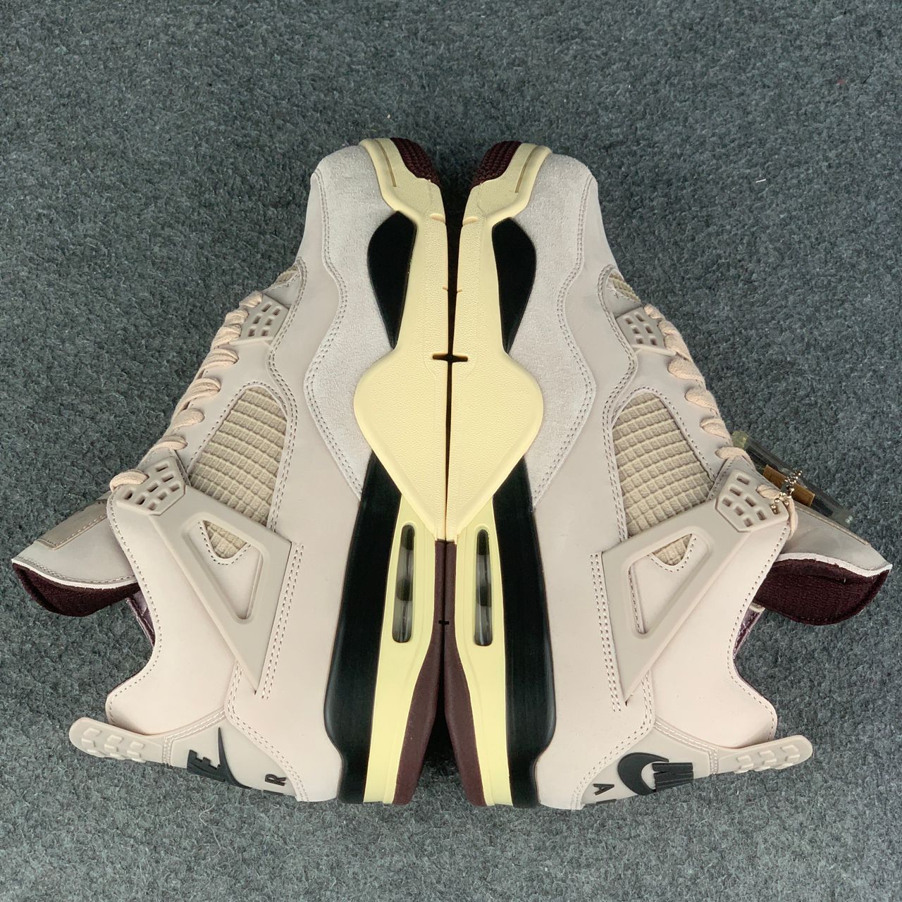 A Ma Maniére x Women's Air Jordan 4 Retro 'While You Were Sleeping' Sneakers