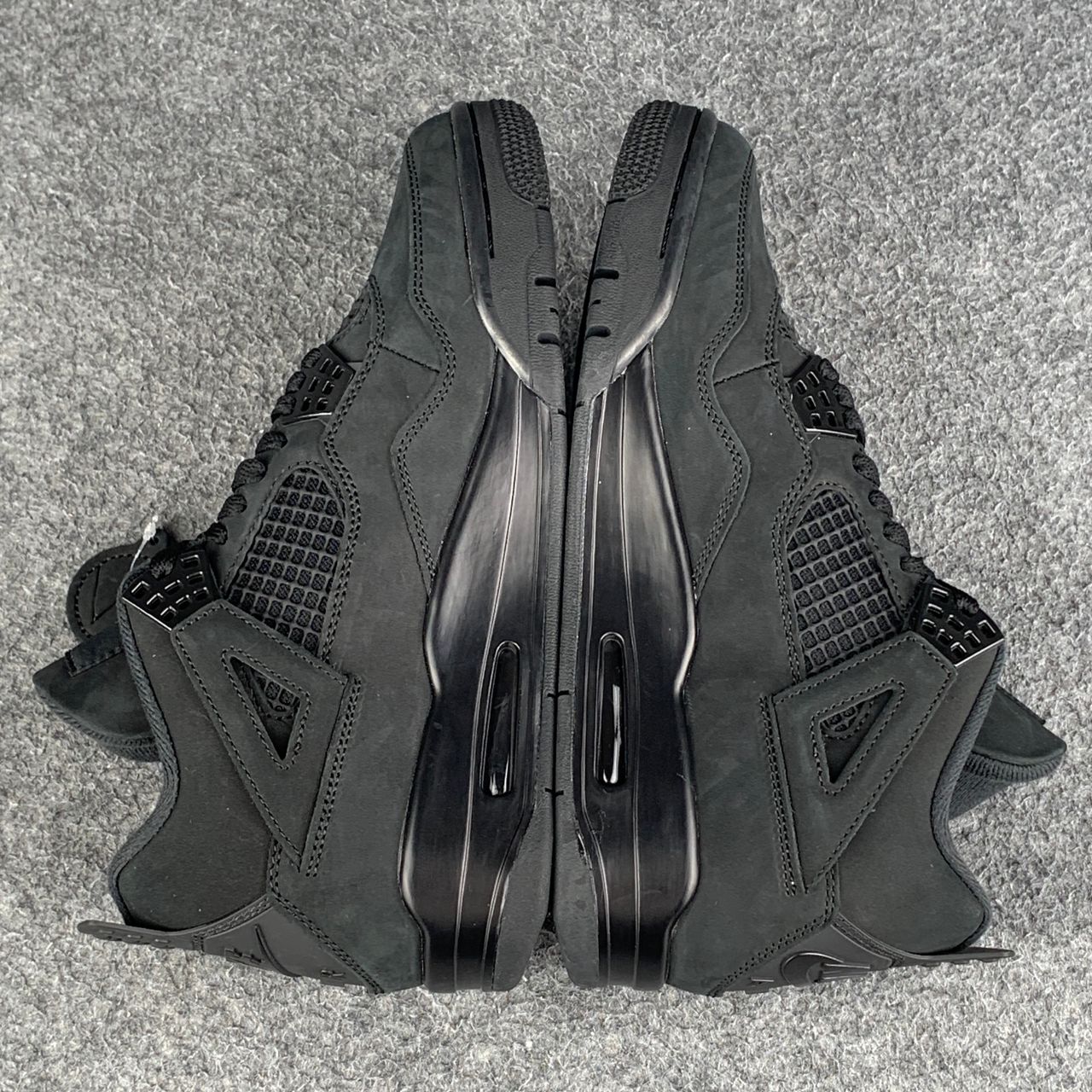 Air Jordan 4 Retro 'Black Cat' 2025 – All-Black OG Sneakers