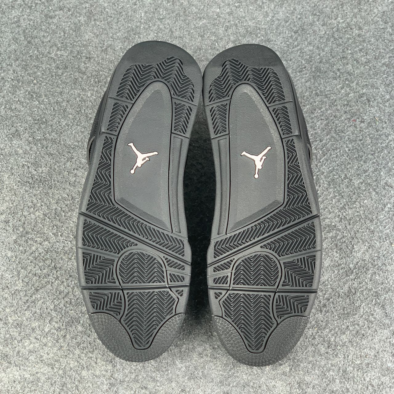 Air Jordan 4 Retro 'Black Cat' 2020 – All-Black Suede Sneakers