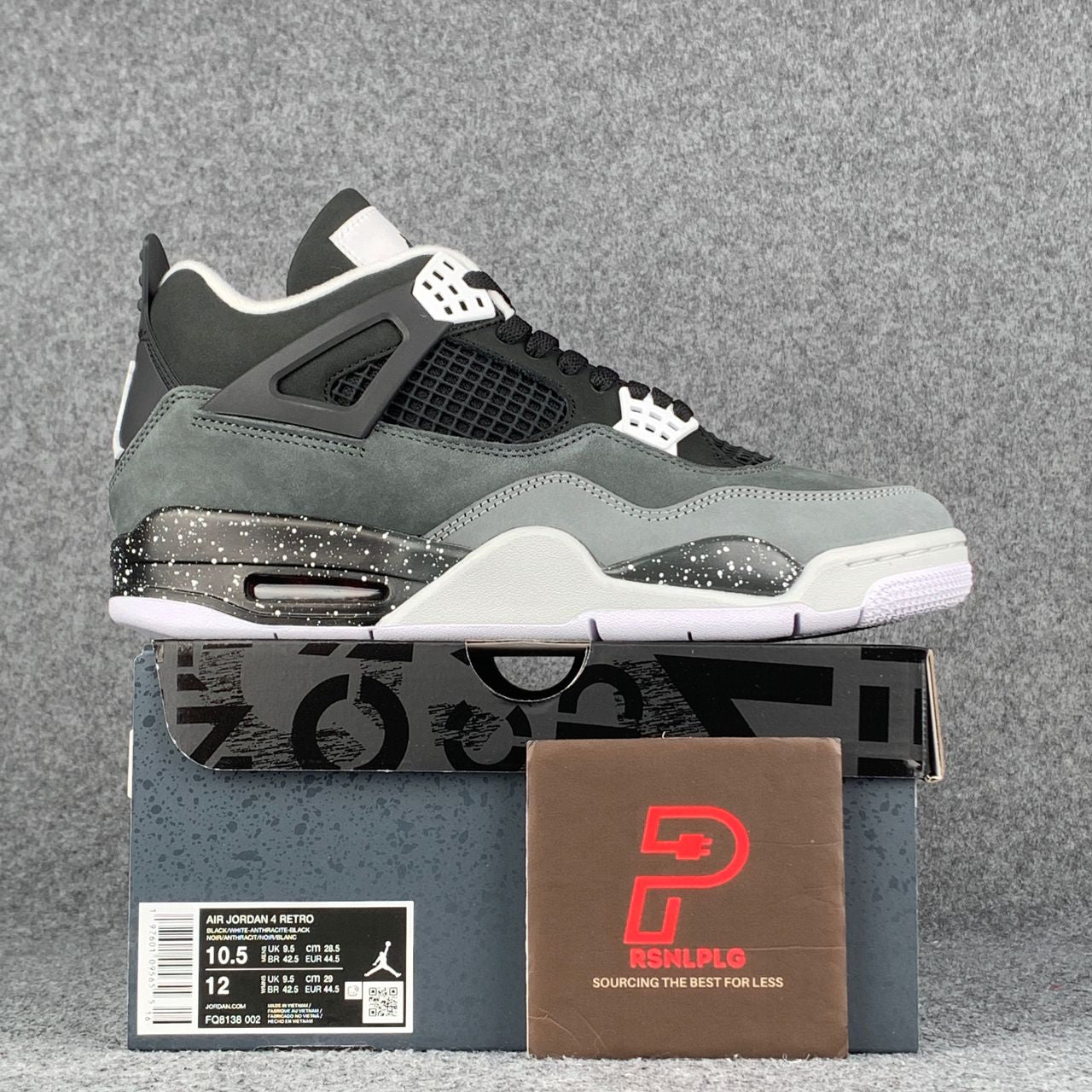 Air Jordan 4 Retro 'Fear' 2024 Sneakers